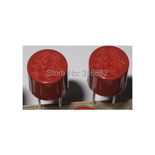 T5A 250V Miniature Micro Slow Blow Fuse 20PS/LOT Free Shipping electronic Components kit