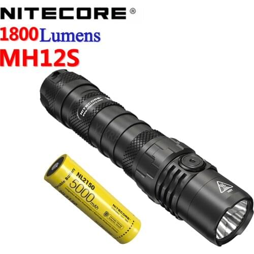 NITECORE MH12S All Around Direct Charge Flashlight With NL2150 Battery