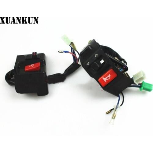 XUANKUN ZY125 Horn Electric Start Integrated Switch Control Switch Seat Handle Switch Assembly