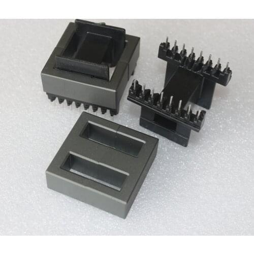 EE55 EE Type Transformer Ferrite Magnetic Core Coil Former