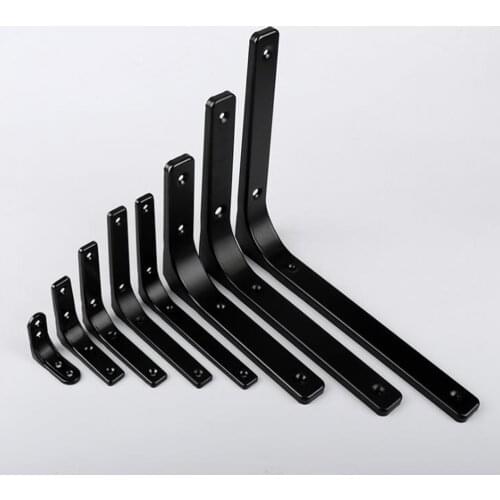 1Pcs Stainless Steel Shelf Bracket Wall L-shaped Fixed Bracket Hardware Bracket For Shelf Support Frame Hardware Accessories