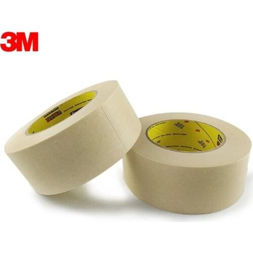 1''X55M 3M 232 Scotch High Performance Masking Tape for Medium temperature paint bake operations