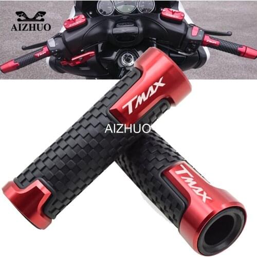 Motorcycle Accessories 22mm 7/8'' Brand New Anti-Skid Handle Grips Handlebar For Yamaha TMAX T-MAX 530 500 TMAX530
