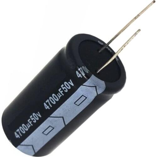 50V4700uf Volume 18x35mm Aluminum electrolytic capacitor 5pcs