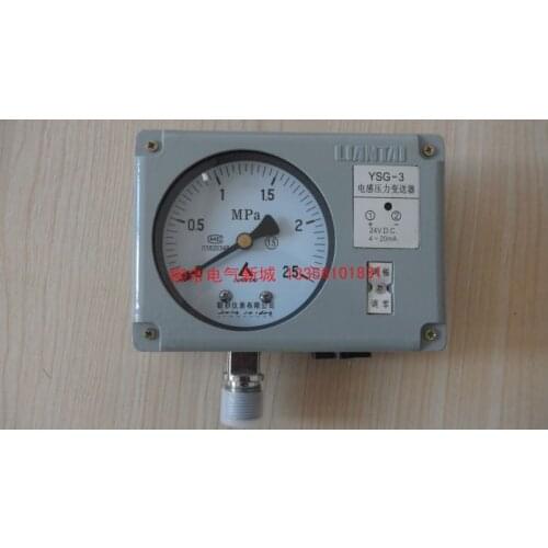 Inductive pressure transmitter YSG-3 0-2.5MPA 4-20M