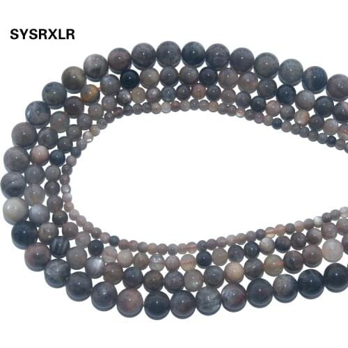 Natural Stone Moonstone Round Loose Beads For Jewelry Making Charm Diy Bracelet Necklace Material 4 6 8 10 12 MM Strand