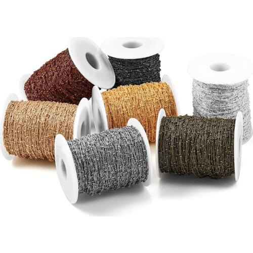 5 m/lot Width 1.8mm Copper Ball Bead Chains For Bracelet Necklace DIY Jewelry Making Findings Accessories Supplies Wholesale