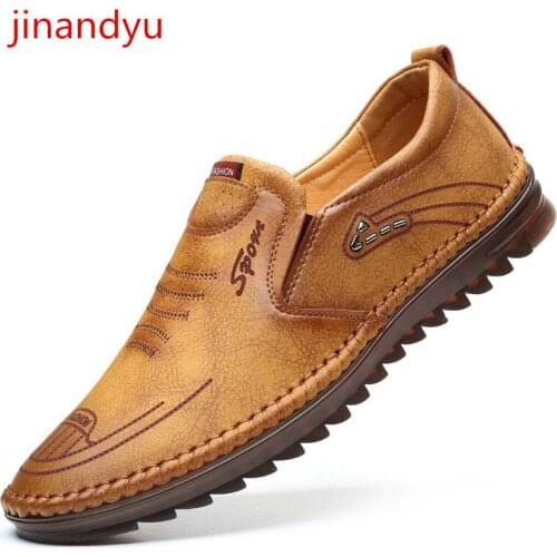 Mens Oxford Shoes Man Natural Leather Casual Shoes Classic Fashion Mens Office Dress Business Shoe Mens Slip on Loafers Hombre