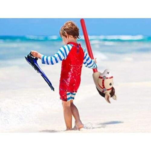 Inflatable Horse Heads Cowgirl Stick PVC Balloon Outdoor Educational Toys Gifts C5AF