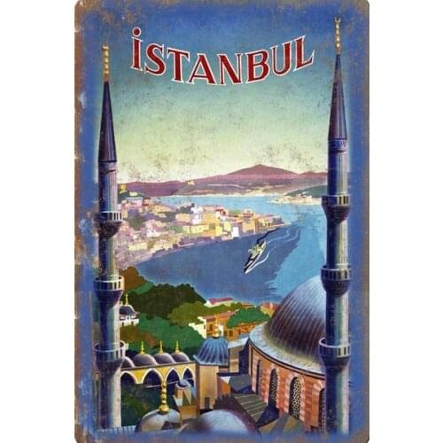 Novetly Metal Sign - Vintage Look 1934 The Black Cat Movie - 8 x 12 Inches Tin Sign Wall Plaques