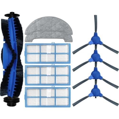 Main Roller Brush HEPA filter Side Brush Mop cloth rags for Proscenic 850P Robot Vacuum Cleaner Parts