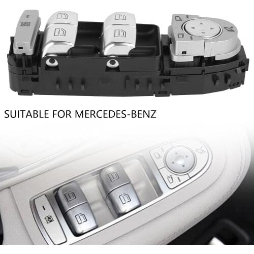 Power Master Window Control Switch Button Console For Mercedes-Benz C Class W205 S205 X253 C200 C300 C350 C63 AMG 2059056811