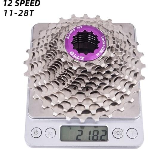 Ultralight CNC Road Bike 12 Speed 11-28T SLR2 Cassette 12s Bicycle Flywheel 12V K7 Sprocke For Shimano or Sram RED Road Cassette