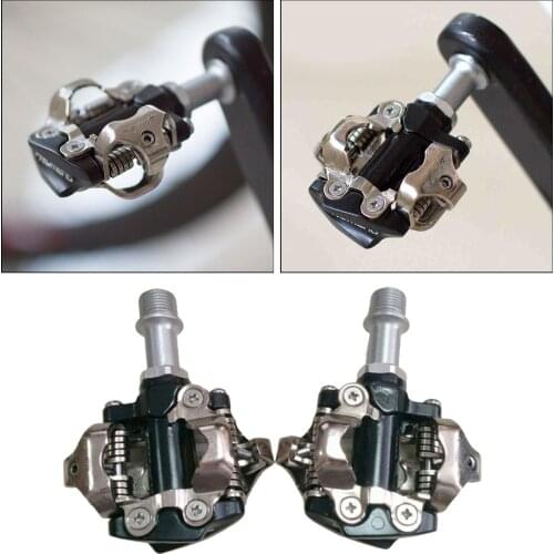 Bike Pedals for MTB Self-locking Bearings Clips Dual Side SPD System Ultralight Bicycle Parts Mountain Bike Accessories Upgrade