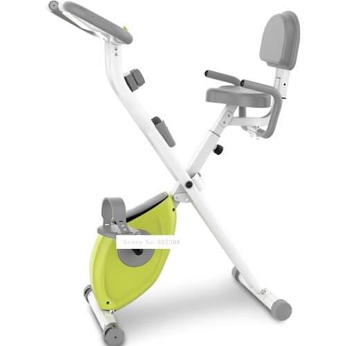 8 Gear Magnetic Control Bike Folding Mute Indoor-Cycling Spinning Exercise Bike Weight Loss Fitness Exercise Dynamic Bicycle