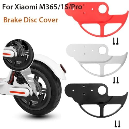 110mm/120mm Brake Disc Cover Protection For Xiaomi M365 Pro 1S Pro 2 Electric Scooter Rear Wheel Braker Disc Rotor Guard Parts
