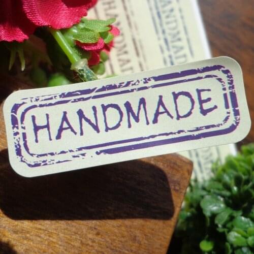 102pcs Kraft Paper Sticker Mix Color Labels Seal Stickers Handmade Baking Packaging Biscuit Bag Box Label Sealing Sticker