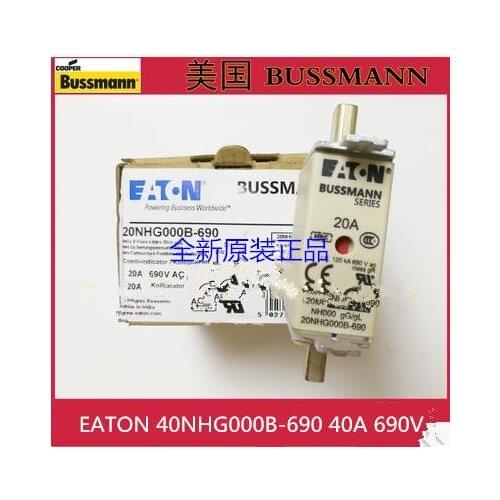 40NHG000B-690 American BUSSMANN gL gG fuse 40A 690V new original genuine
