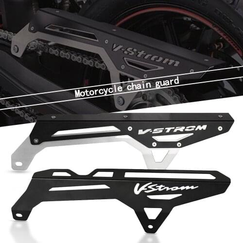 For SUZUKI DL650 V-Strom DL 650 VStrom 650 2004-2020 650XT DL1000 NEW Motorcycle DL650 CNC Aluminum Chain Guard Cover Protector