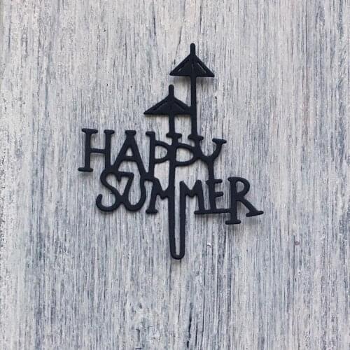 ArtScrap Happy Summer Metal Cutting Dies Stencils For DIY Scrapbooking Card Decorative Craft Embossing Die Cuts Bee