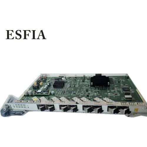ESTAS Original ZTE C300 OLT 8 ports GPON board GTGO with 8 SFP C+ modules