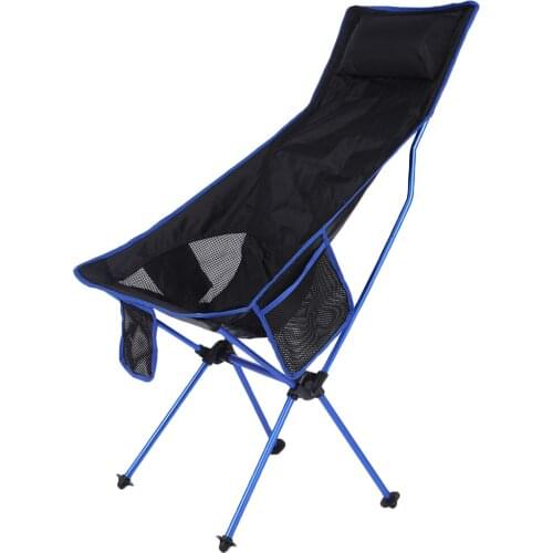 Lightweight Outdoor Camping Chair Portable Folding Fishing Chair Rest Seat for Fishing Festival Picnic BBQ Beach Stool With Bag