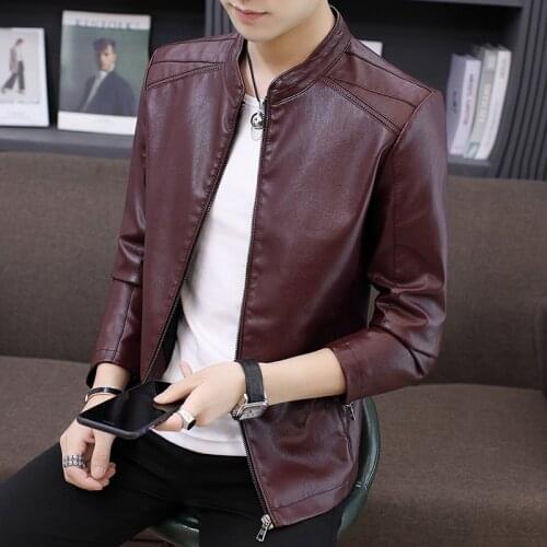 LOW LUV Men's Faux Leather Jackets