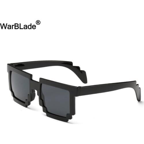 Fashion Kids Sunglasses Smaller Size Sunglasses Mosaic Boys Girls Pixel Eyewares Novelty Children Gift WarBLade