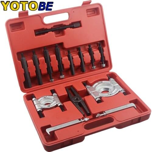 14Pcs Fly Wheel Gear Puller Bearing Separator 2"& 3" Splitters Removal Tool Set