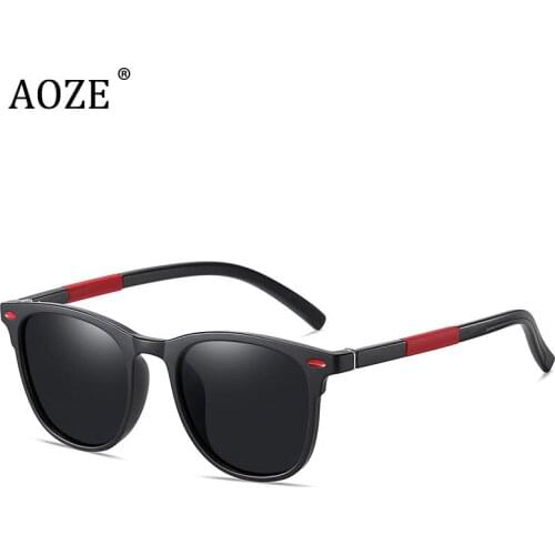 2021 NEW child Classic Vintage Square Pilot Style TR90 Polarized Sunglasses teens Brand Design Sun Glasses zonnebril