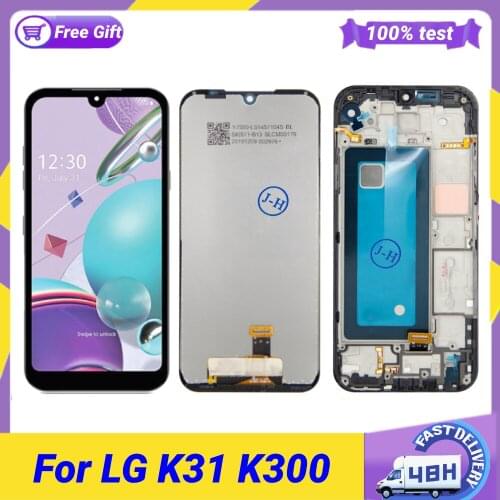 Original 5.7" For LG K31 Aristo 5 LCD Display Touch Screen Digitizer Panel Assembly Replacement Parts For LG K300 K8x Display