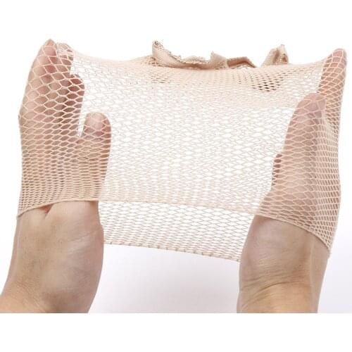 Clearance Quality Deluxe Women Hair Wigs Stocking Cap Weaving Mesh Net Fishnet Ladies Elastic Wig Caps for making wigs free Size