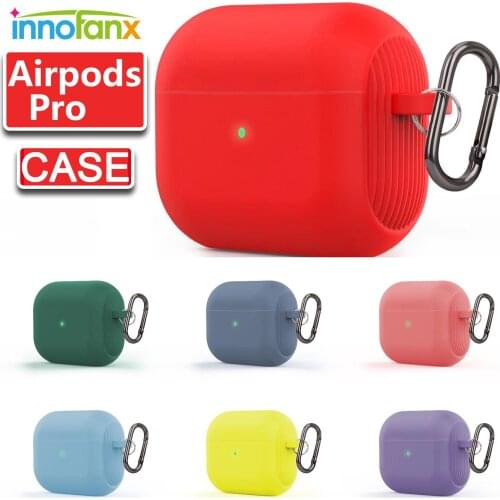 Luxury Case For Airpods Pro Liquid Soft Silicone Case Earphone Case for Airpods 3 with Strength Hook Airpods Pro Protector Cover