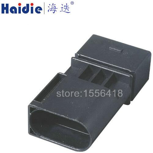 Free shipping 2sets 3Pin female Kostal plug 09-4413-11 crankshaft sensor plug Injector Connector for Benz 09441311