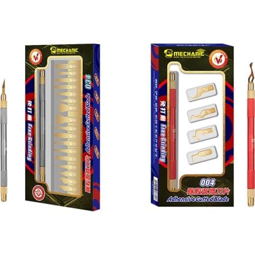 Mechanic IC Chip Glue Remover Scraper NAND CPU Motherboard Layering Reballing disassembly Repair Blades