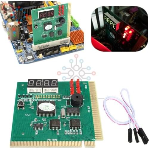 Diymore LED 4 Digit Analysis Diagnostic Tester POST Card PCI PC Analyzer Motherboard