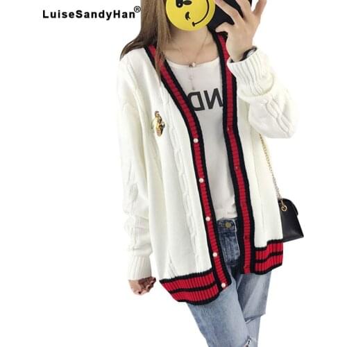 2021 Women Cardigans Winter Sweater Knitting Patterns Sweater Loose Wool Warm Sweater Women Tops