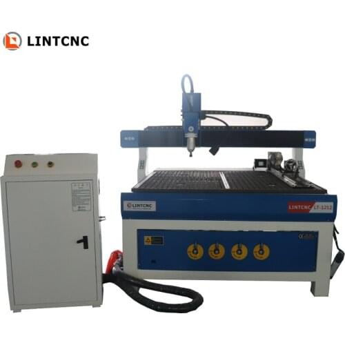 3 4 Axis Milling Carving Engraving Machine 1200*1200mm Woodworking CNC Router 6090 6012 9012 1212 4*4ft for Metal Wood