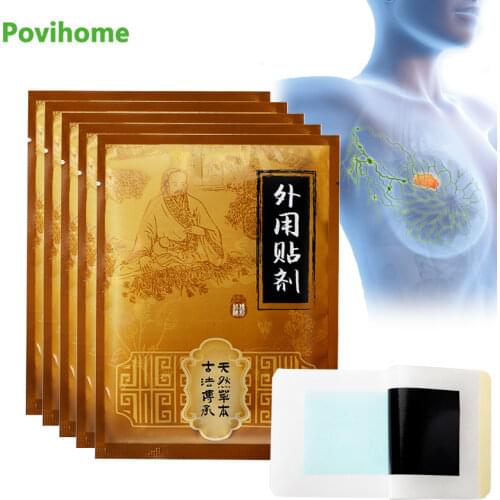 6pcs Herbal Thyroid Gland Bone Pain Relief Patch Effective Treat Thyroid or Lympy Cause Neck Muscle Swelling Pain Care Paste