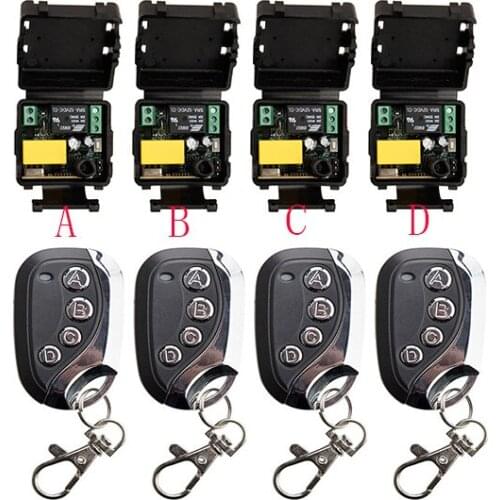 AC220V 1CH 10A RF Wireless Remote Control Relay Switch light /lamp/ window/Garage Doors shutters projection screen