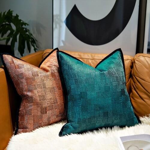 DUNXDECO Cushion Cover Decorative Pillow Case Luxury Modern Simple Abstract Geometric Art Coussin Bedding Sofa Cushion Cover