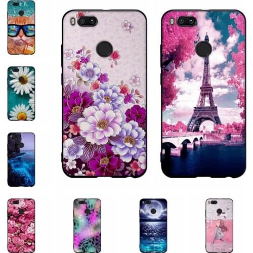 Case For Coque Xiaomi Mi A1 MiA1 Mi 5X Mi5X Cover Soft Silicone Back Cover For Fundas Xiaomi Mi Max 2 Mimax 2 Mimax2 Phone Cases