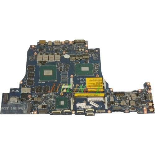 For DELL ALIENWARE 15 R4 /17 R5 LAPTOP MOTHERBOARD W/ i5-8300H CPU GTX1060 GPU LA-F551P 345HH 0345HH CN-0345HH