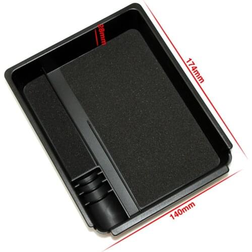 For Volkswagen VW Tiguan 2009 2010 2011 2012 2013 2014 2015 Car Console Secondary Storage Armrest Container Box Tray Organizer