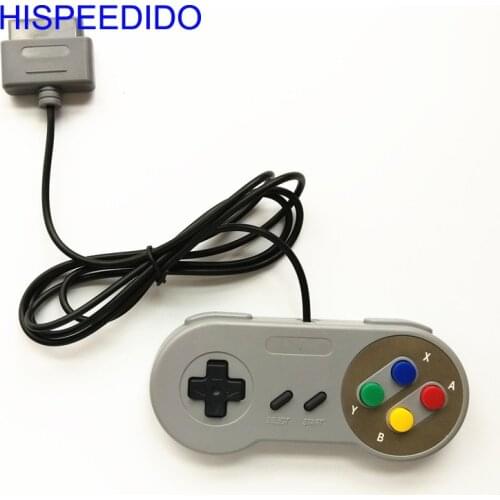 HISPEEDIDO 10pcs/lot Classic Color Button Style Game Controller handle Joystick for Super Nintendo for SNES
