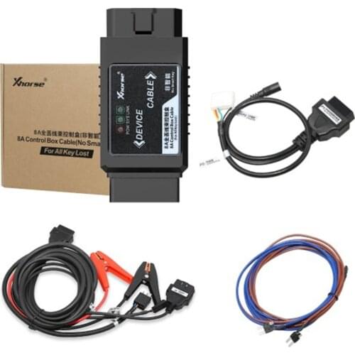 Xhorse 8A Control Box Cable for Non-Smart Remotes All Key Lost Can Work wtih VVDI2 and VVDI Key Tool Max&Mini OBD Tool