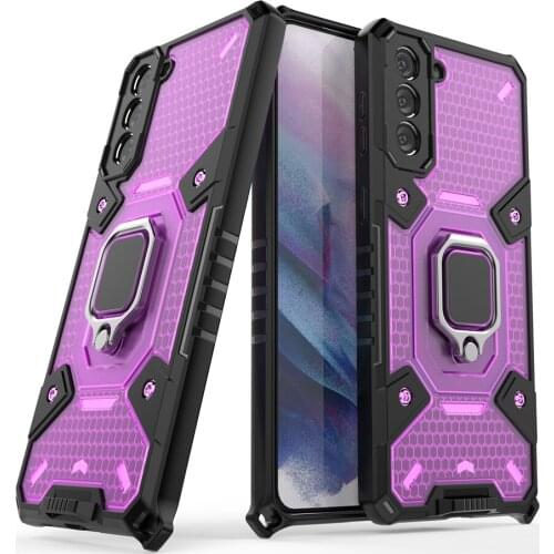Magnetic Shockproof Armor Stand Case For Samsung Galaxy S20FE S21 S30 Plus Ultra A12 A32 A42 A52 A51 A71 M31 M51 Note 20 Cover