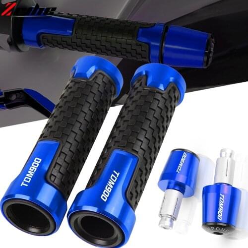 Motorcycle knobs Anti-Skid Handle Ends Grips Bar Hand Handlebar For YAMAHA TDM900 TDM 900 2004-2019 2018 2017 2016 2015 2014