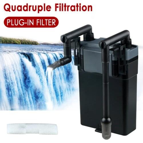 SUNSUN Aquarium External Canister Filter Table Top Fish Tank Wall Mount Filter Wall-mounted Filter Aquarium Tropical Fish 220V