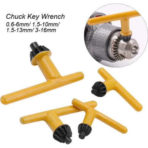 Hand Drill Key Wrench Pistol Drill Wrench Key Power Tool Accessories Drill Chuck Key Wrench Tool Part Drill Chuck Keys
